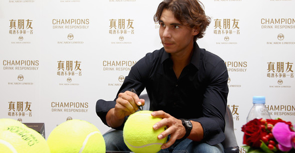 Nadal is one of the biggest tennis players ever