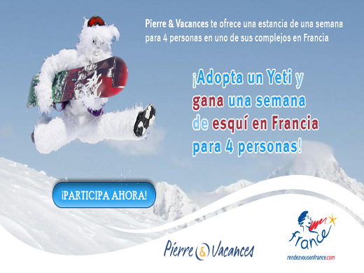 Gana una semana de esquí en Francia con Pierre & Vacances